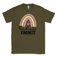 Army Green kindness Classic Tee - Unal Design