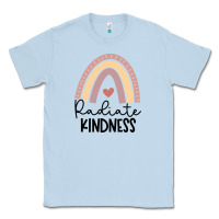 Dusty Blue kindness Classic Tee - Unal Design