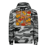 Slate Camo pumpkin plaid sunflower seamless min Premium Hoodie - AdoDesignShop
