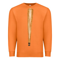 Carrot wooden baseball Premium Sweatshirt - FaDigitalArtStudio