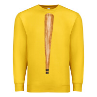 Lemon wooden baseball Premium Sweatshirt - FaDigitalArtStudio