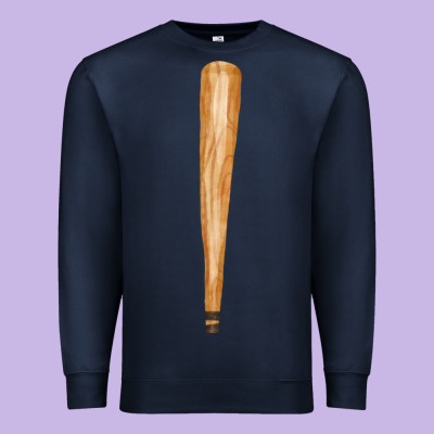 Wooden Baseball Premium Sweatshirt Designed By Fadigitalartstudio