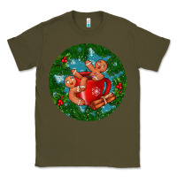 Gingerbread Men With Hot Chocolate Classic Tee | Teevron