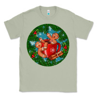 Matcha gingerbread men with hot chocolate Classic Tee - BundleAndBundleShop