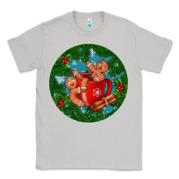 Moon Dust gingerbread men with hot chocolate Classic Tee - BundleAndBundleShop