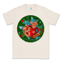Natural gingerbread men with hot chocolate Classic Tee - BundleAndBundleShop