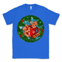 True Royal gingerbread men with hot chocolate Classic Tee - BundleAndBundleShop