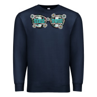 Navy girl boss Premium Sweatshirt - SublimationCraftShop
