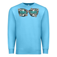 Ocean Blue girl boss Premium Sweatshirt - SublimationCraftShop