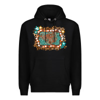 Black light western frame Premium Hoodie - AdoDesignShop