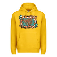 Lemon light western frame Premium Hoodie - AdoDesignShop