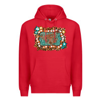 Red light western frame Premium Hoodie - AdoDesignShop