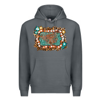 Rock light western frame Premium Hoodie - AdoDesignShop