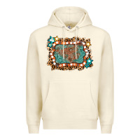 Sandshell light western frame Premium Hoodie - AdoDesignShop