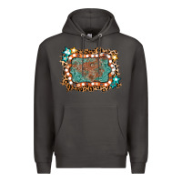 Smoke light western frame Premium Hoodie - AdoDesignShop