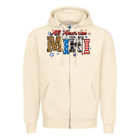 Sandshell all american mini Zipper Hoodie - RanaPortraitStore
