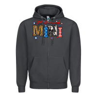 Smoke all american mini Zipper Hoodie - RanaPortraitStore