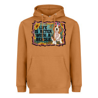 Meerkat life is better with a beagle Heavyweight Hoodie - RanaPortraitStore