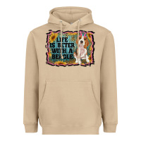Mushroom life is better with a beagle Heavyweight Hoodie - RanaPortraitStore