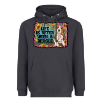 Smoke life is better with a beagle Heavyweight Hoodie - RanaPortraitStore