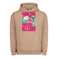 Pigment Burro save the water kittens axolotl Urban Hoodie - Jasminsmagicworld