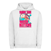 Pigment Lunar Rock save the water kittens axolotl Urban Hoodie - Jasminsmagicworld
