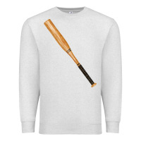Oatmeal Heather wooden softball bat Premium Sweatshirt - FaDigitalArtStudio