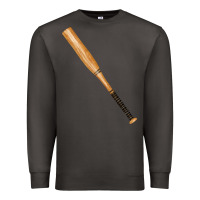 Smoke wooden softball bat Premium Sweatshirt - FaDigitalArtStudio