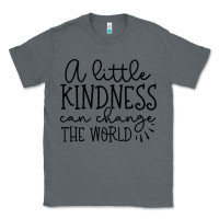 Charcoal Heather the world Classic Tee - Unal Design
