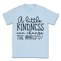 Dusty Blue the world Classic Tee - Unal Design