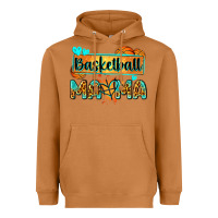Meerkat basketball mama with leopard Heavyweight Hoodie - Zillion Design Studio