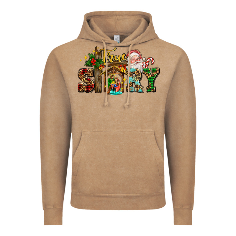 True Story Jesus And Mary Wıth Santa Vintage Hoodie by AdoDesignShop | Teevron