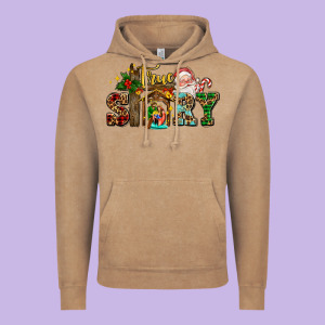 True Story Jesus And Mary Wıth Santa Vintage Hoodie Designed By Adodesignshop