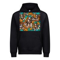 Black Western Pigs Urban Hoodie - LillyAllenDesigns