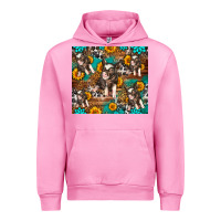 Fuchsia Pink Western Pigs Urban Hoodie - LillyAllenDesigns