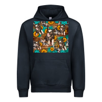 Navy Western Pigs Urban Hoodie - LillyAllenDesigns