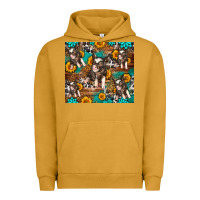 Pigment Peanut Butter Western Pigs Urban Hoodie - LillyAllenDesigns