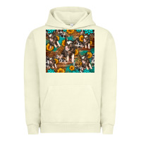 Pigment Pistachio Western Pigs Urban Hoodie - LillyAllenDesigns