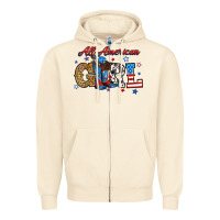Sandshell all american girl Zipper Hoodie - RanaPortraitStore