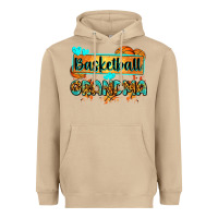 Mushroom basketball grandma with leopard Heavyweight Hoodie - Zillion Design Studio