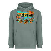 Sage basketball grandma with leopard Heavyweight Hoodie - Zillion Design Studio
