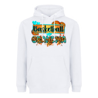White basketball grandma with leopard Heavyweight Hoodie - Zillion Design Studio