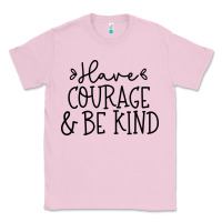 Bubblegum Pink be kind Classic Tee - Unal Design