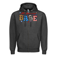 Charcoal Heather all american babe Zipper Hoodie - RanaPortraitStore