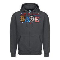 Smoke all american babe Zipper Hoodie - RanaPortraitStore