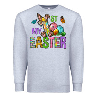 Heather Grey My first Easter Premium Sweatshirt - Neo Western