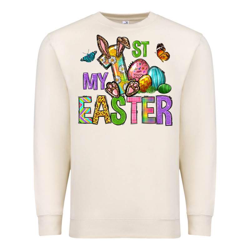 My First Easter Premium Sweatshirt by Neo Western | Teevron
