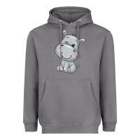 Storm hippo Heavyweight Hoodie - texasbilliewilder