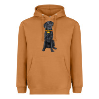 Meerkat labrador retriever with overflow Heavyweight Hoodie - texasbilliewilder