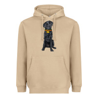 Mushroom labrador retriever with overflow Heavyweight Hoodie - texasbilliewilder